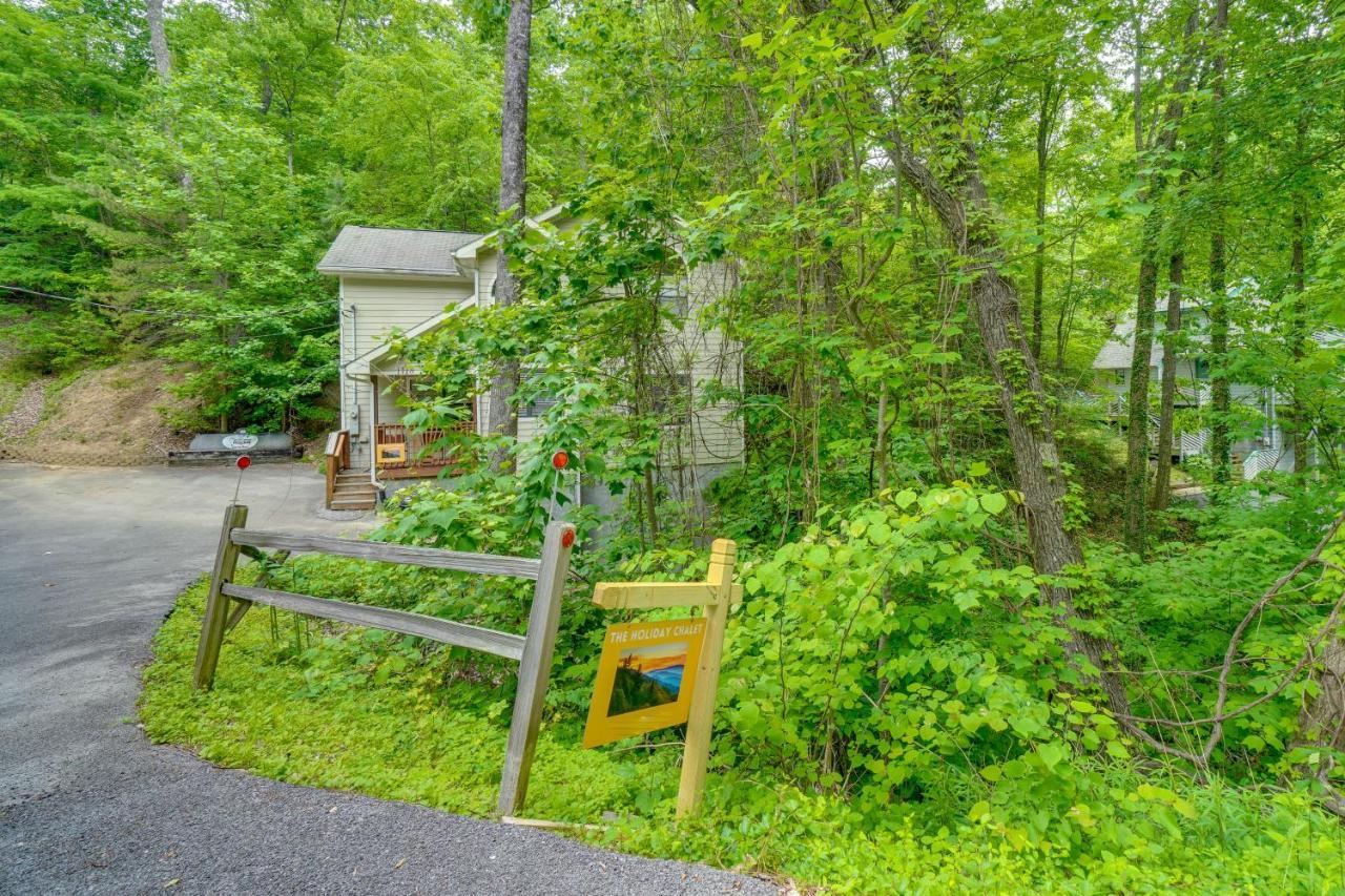 Gatlinburg Vacation Rental Balcony With Hot Tub! Eksteriør billede