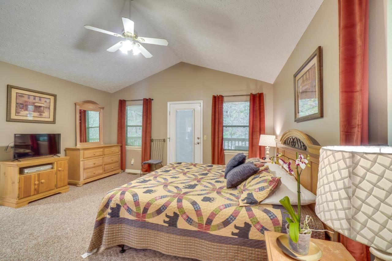 Gatlinburg Vacation Rental Balcony With Hot Tub! Eksteriør billede